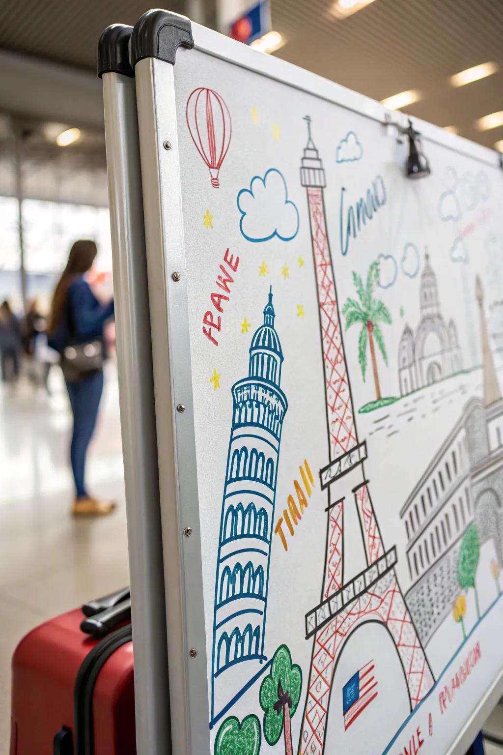 Inspire your wanderlust through travel-inspired artwork.