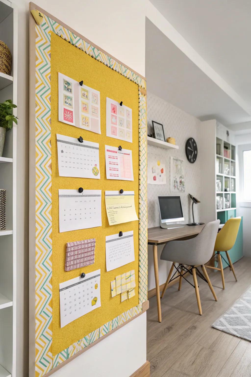 Perfect for updating your pinboard, patterned washi strips add flair and utility.