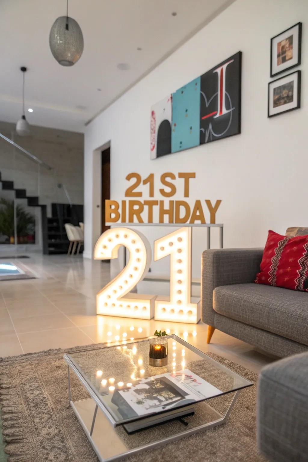 3D signs introduce depth and capture attention.