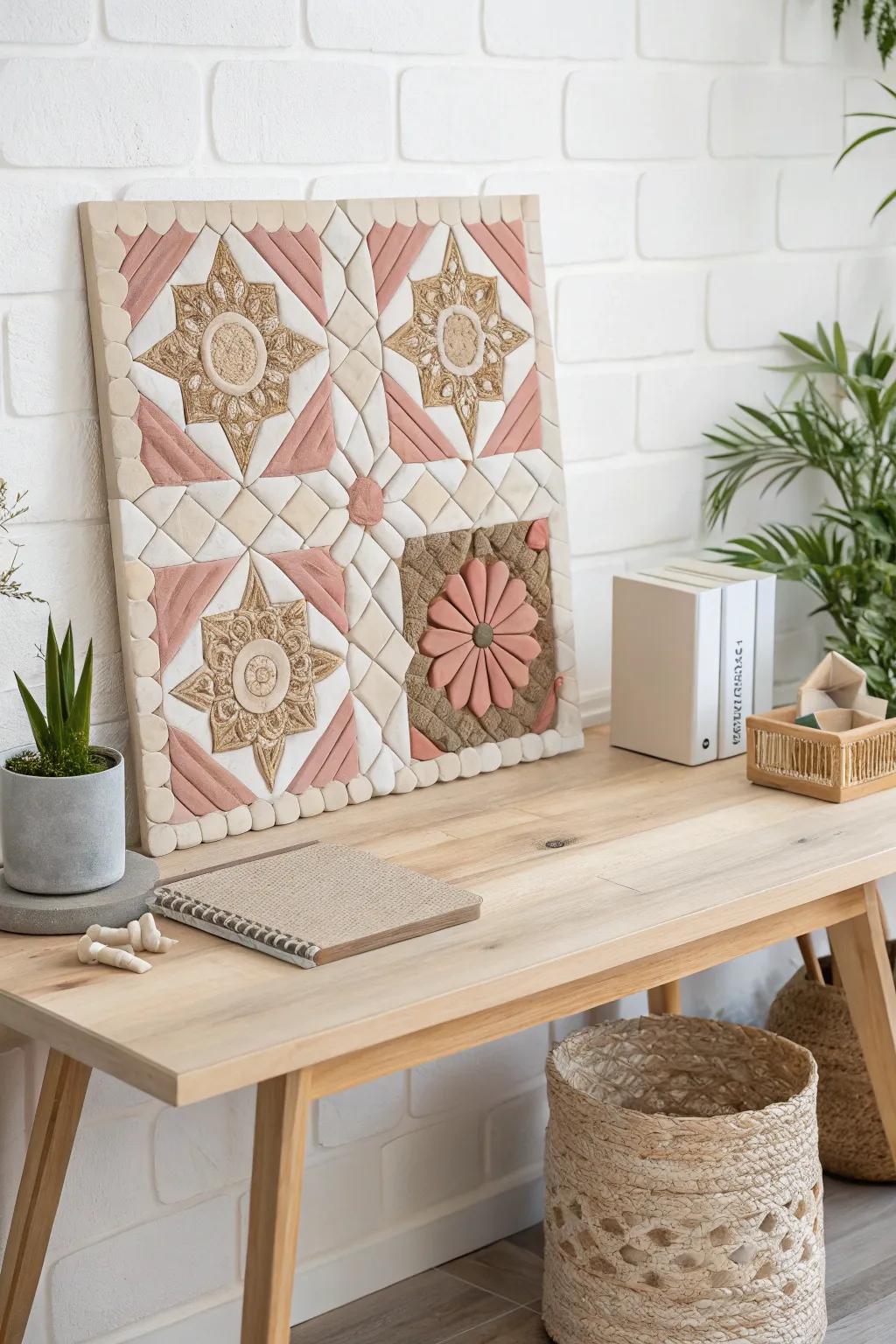 Unleash ingenuity with tactile cellular mosaic art that delights little hands and eyes!