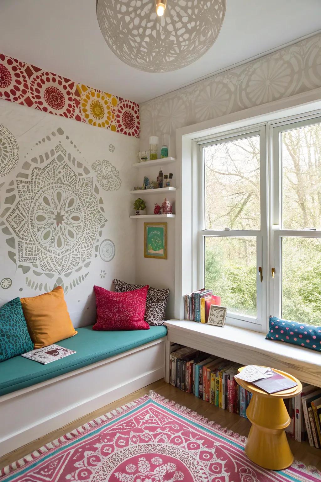 Patterns lend character and storytelling.