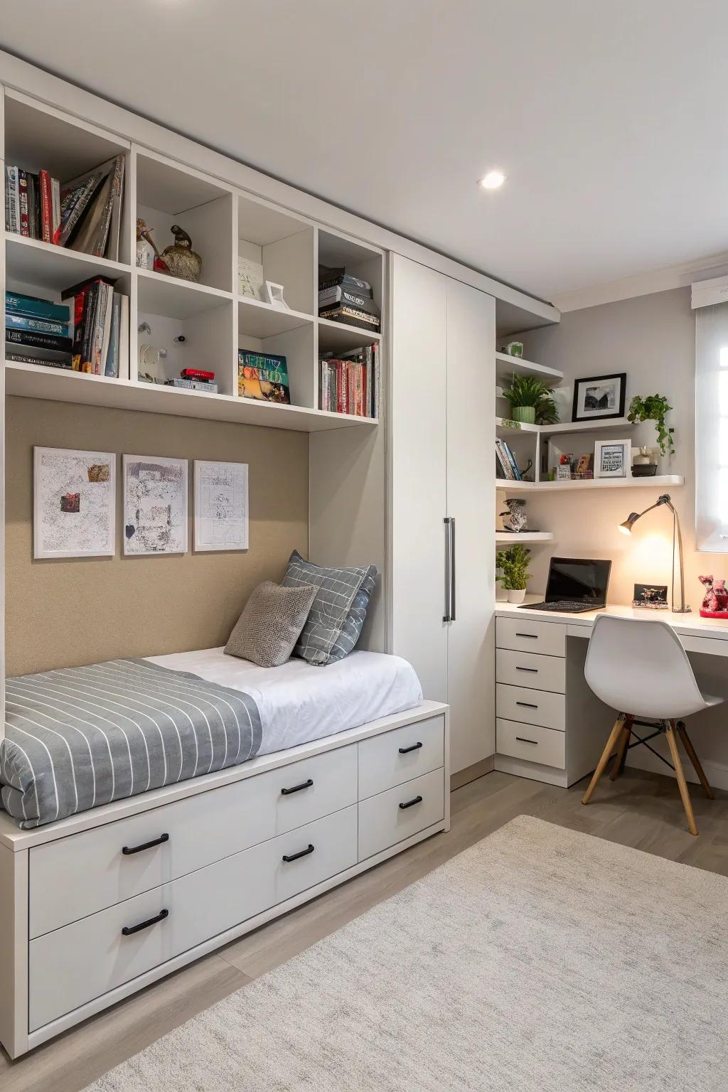 Enhance area proficiency by utilizing ingenious multi-functional furnishing options.