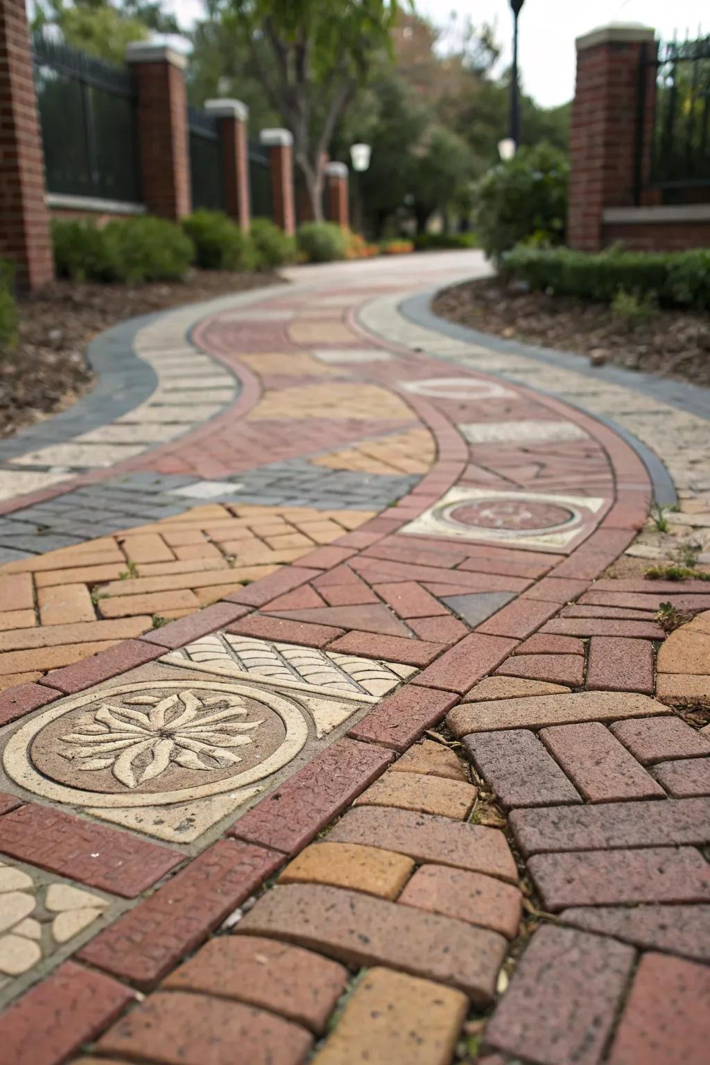 Pattern mix: Showcase artistic finesse via diverse designs.