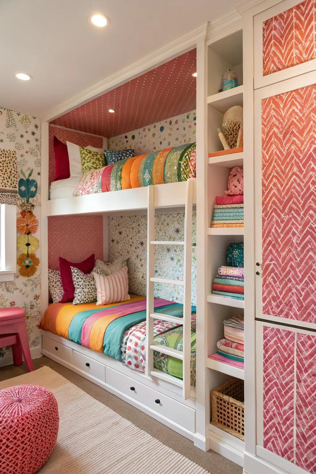 Patterns that play: vibrant designs to brighten any space.
