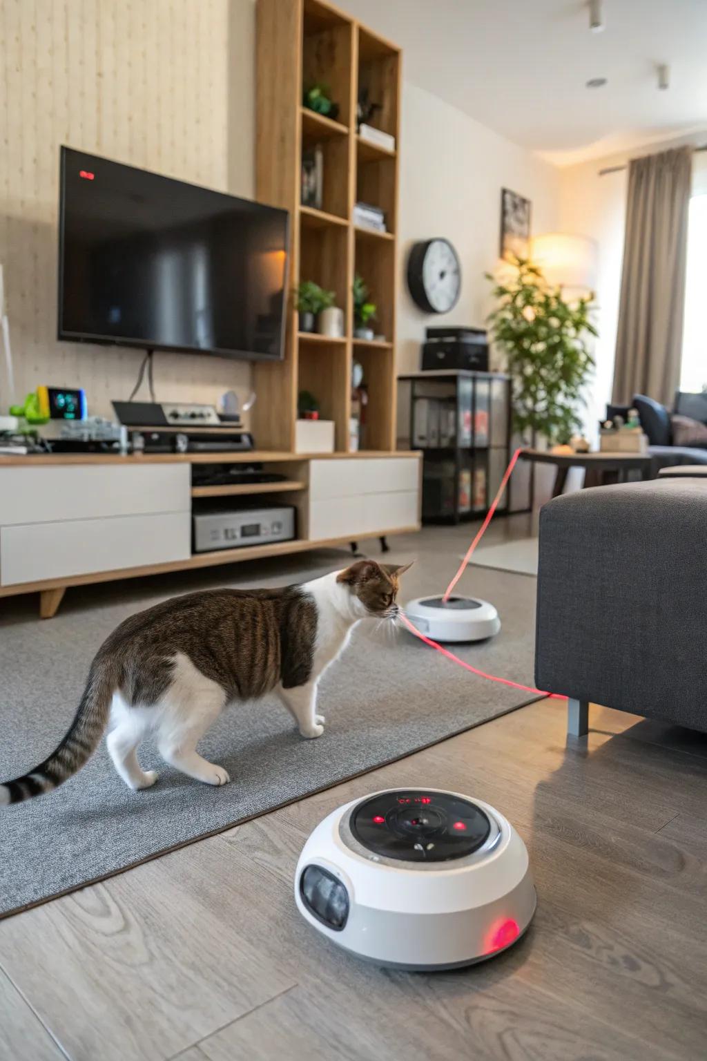 High-tech toys for endless amusement.