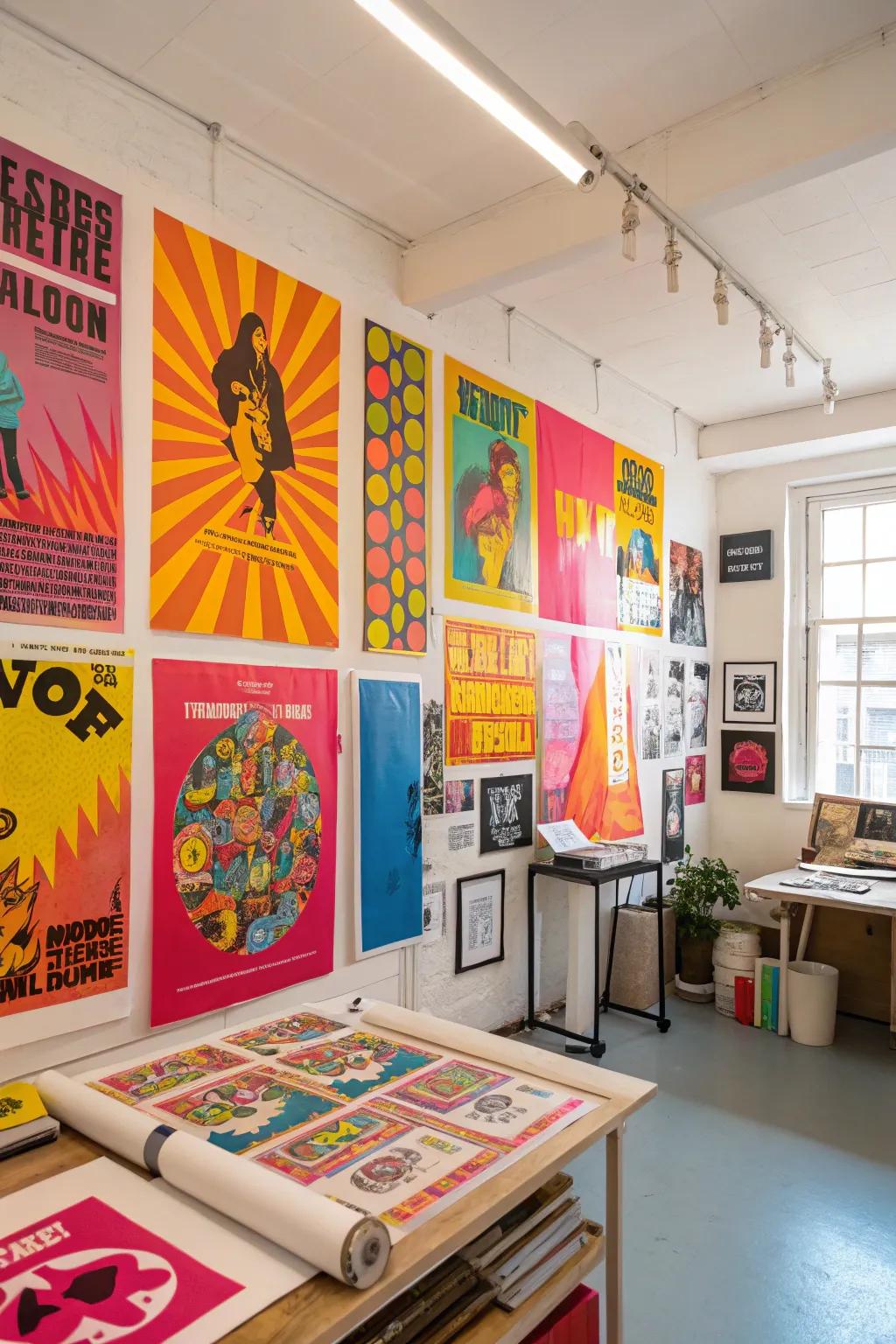 Radiant hues transform any setting into a lively and energetic environment.