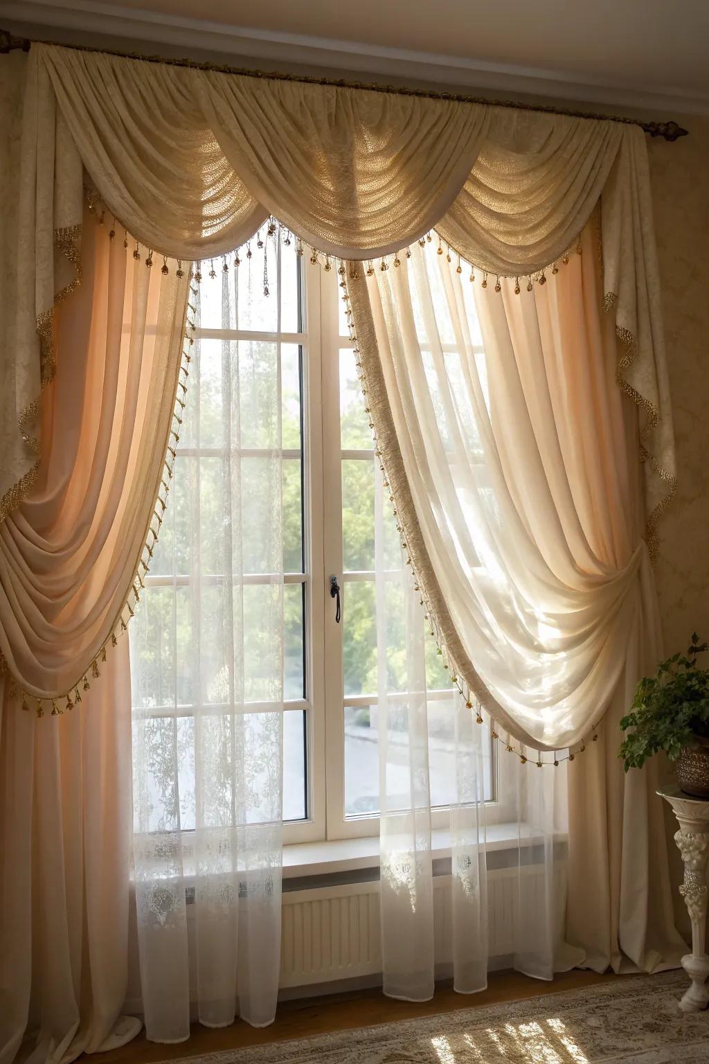 Valances add a finished and elegant touch to your window decor.