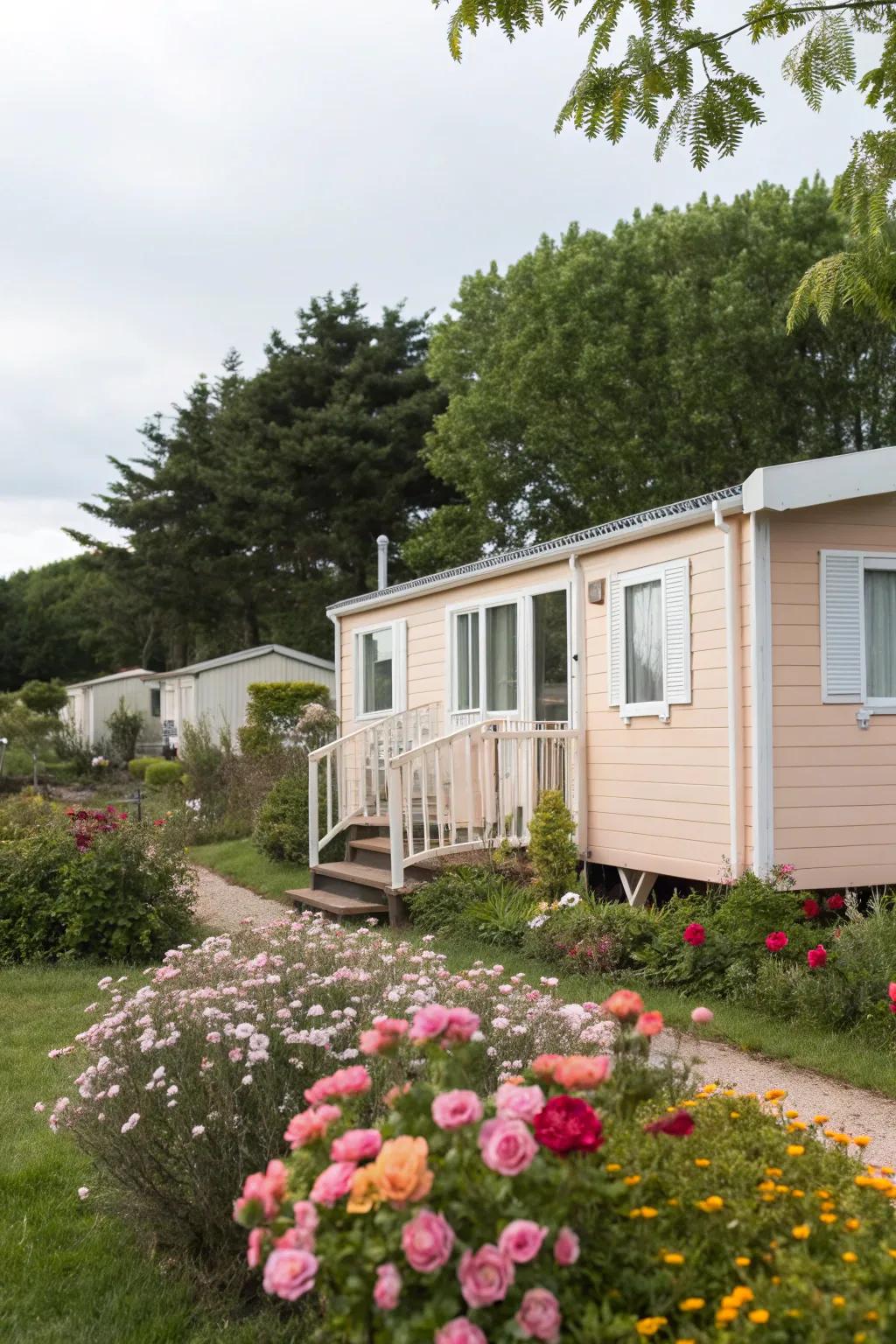 Soft mandarin offers a gentle and charming outer layer.