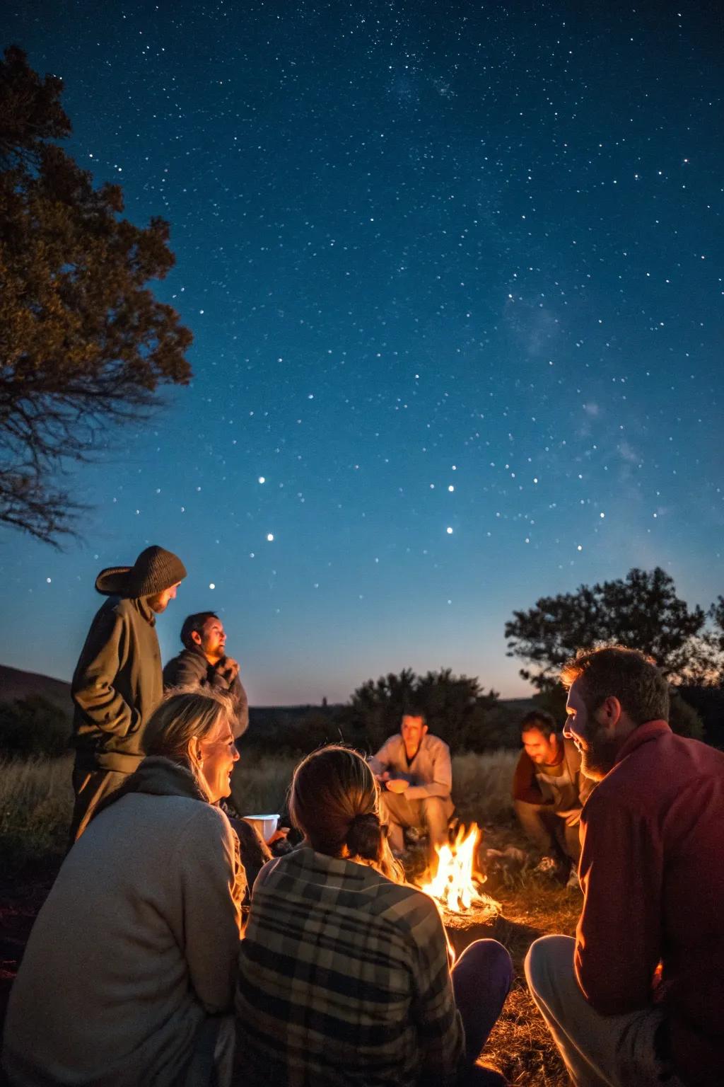 A cozy hearth and narrative exchange gathering to conclude the festival