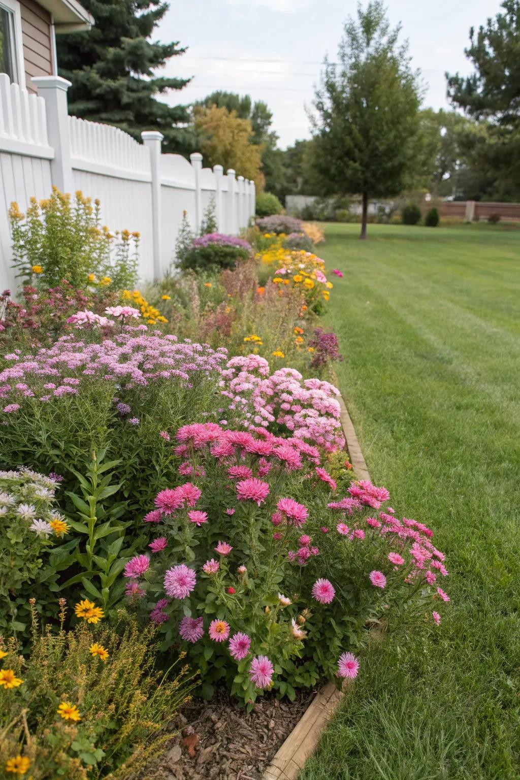 Plant pollinator-friendly flowers to support local wildlife.