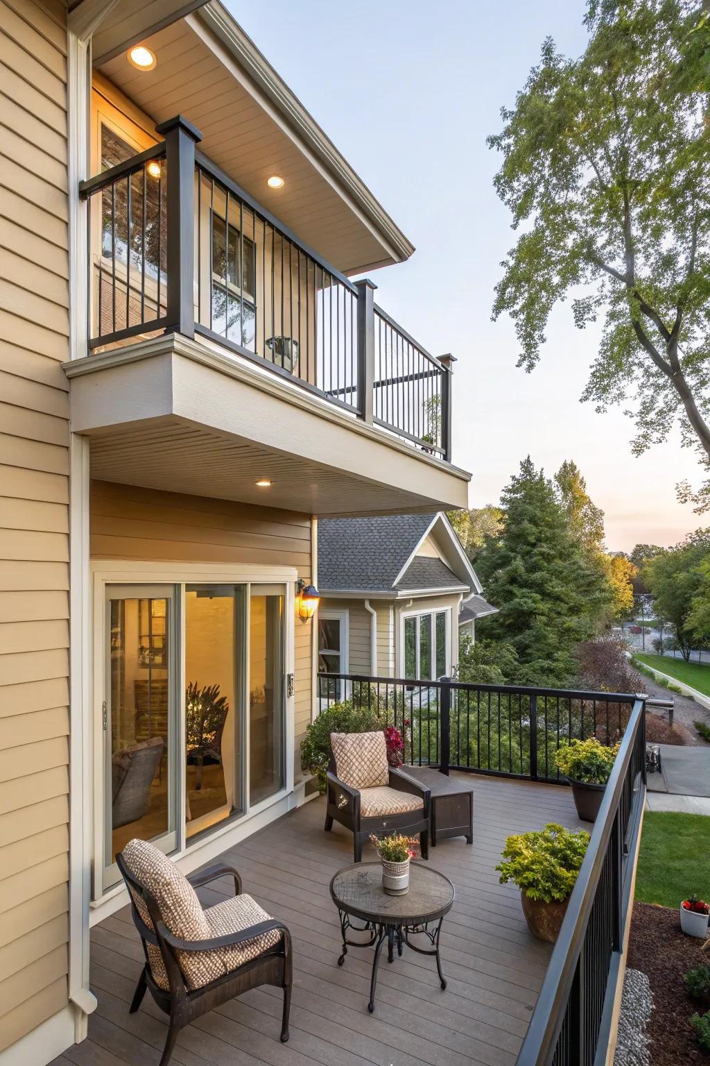 A gallery for savoring the vista and fresh air.