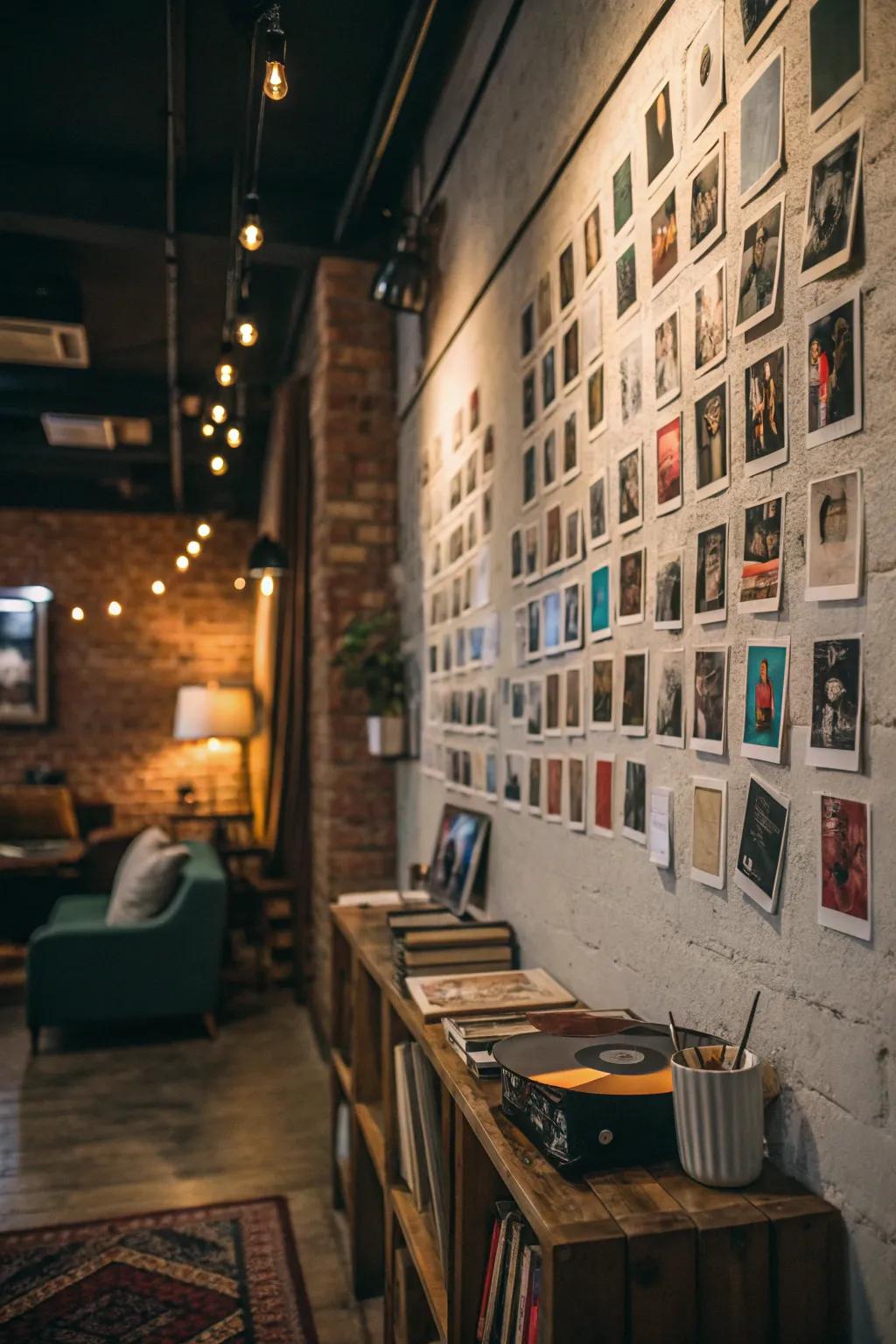 Instant film photos contribute sentimentality and personal narratives.