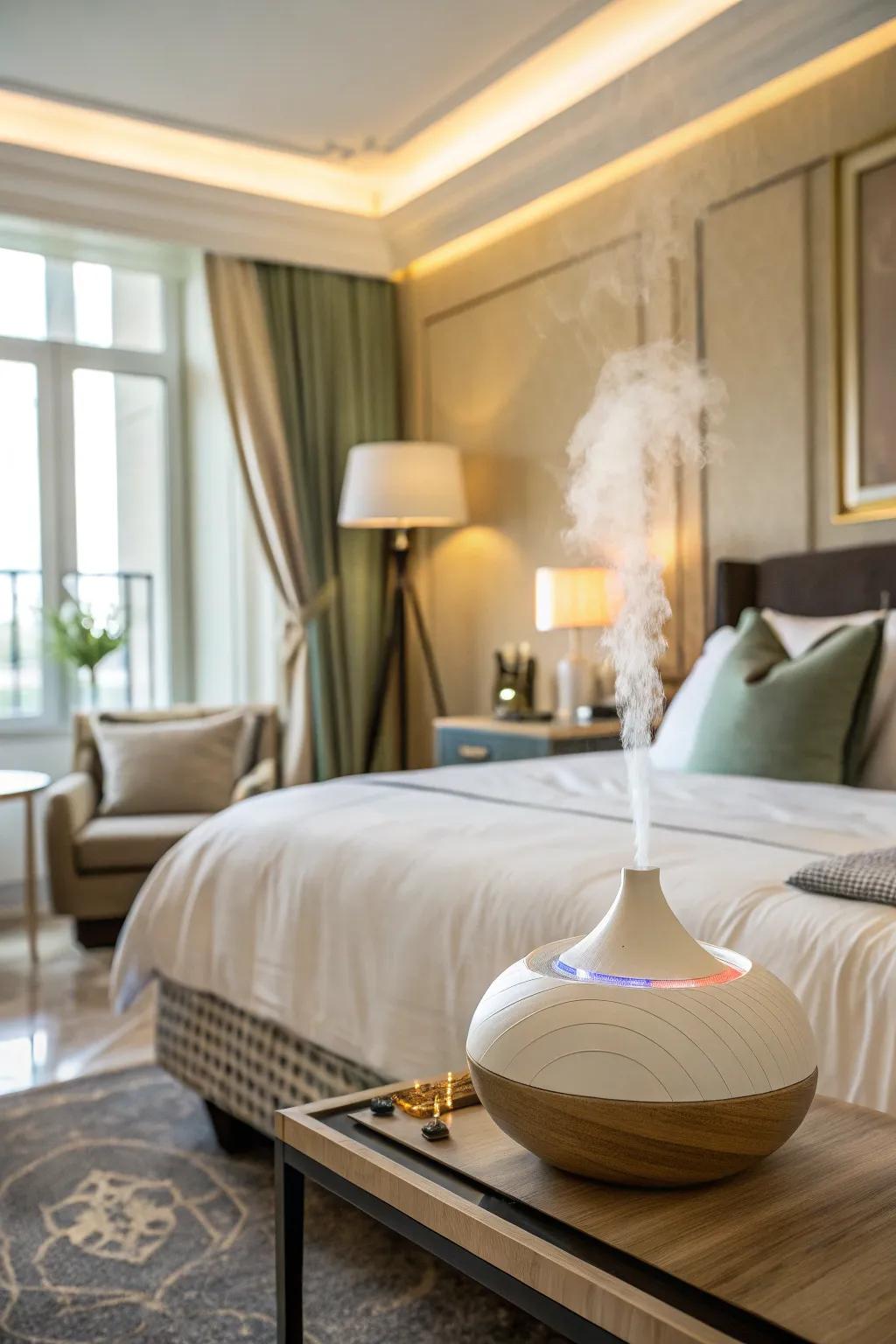 Cultivate a welcoming ambiance via a signature olfactory.
