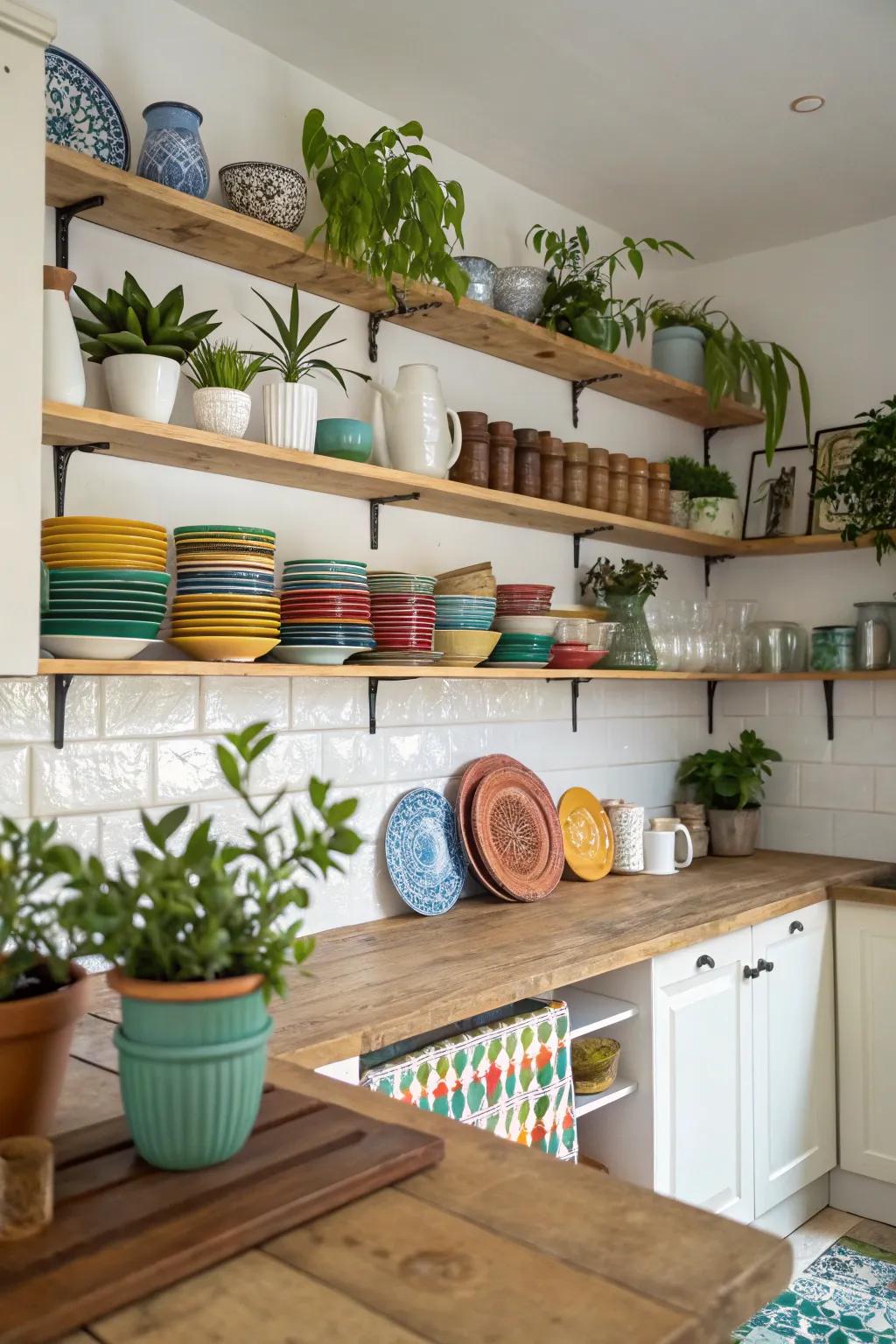Border Display Shelving combines functionality with aesthetic appeal.
