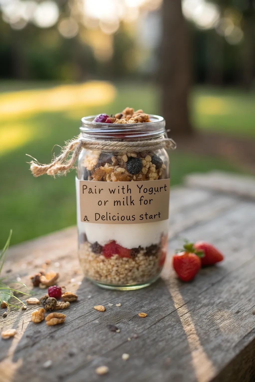 Commence your day through an element of refinement and ease. #BreakfastInAJar