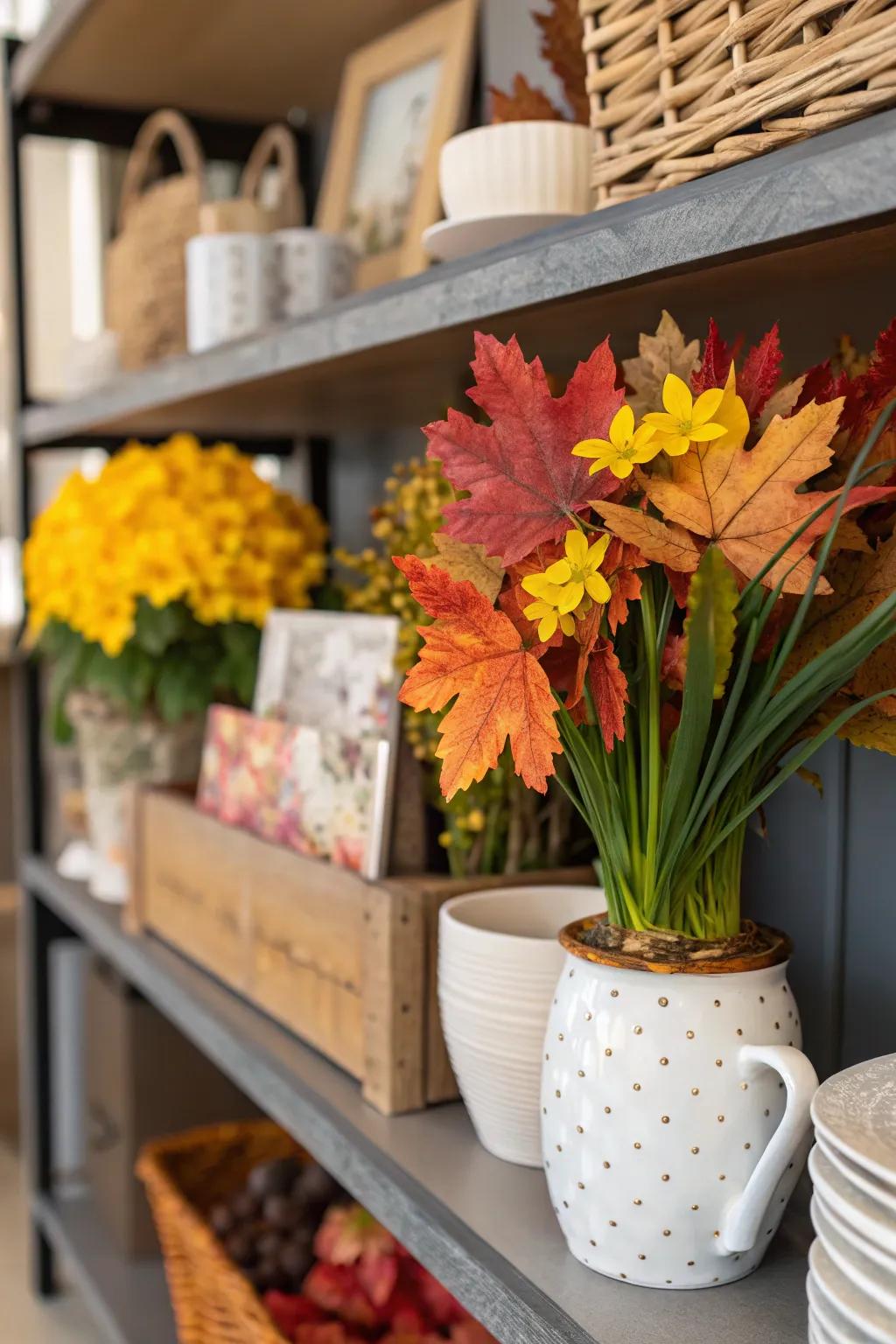 Refresh your space with seasonal decor changes.
