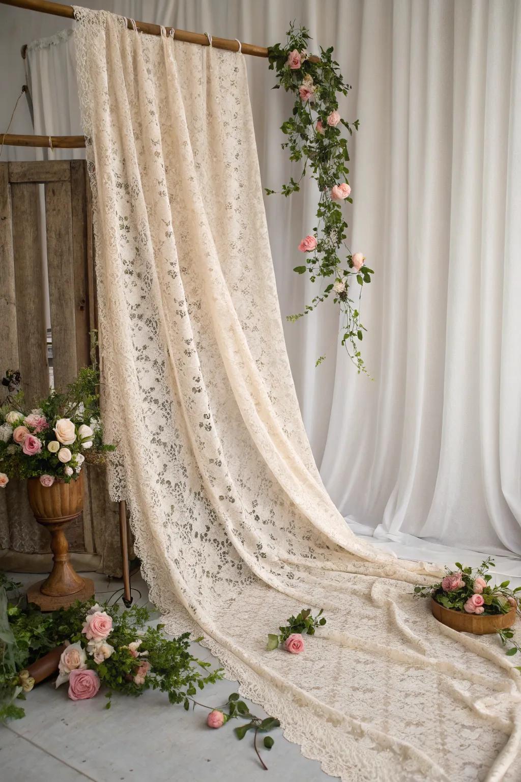 Introduce classic elegance with delicate weave details.