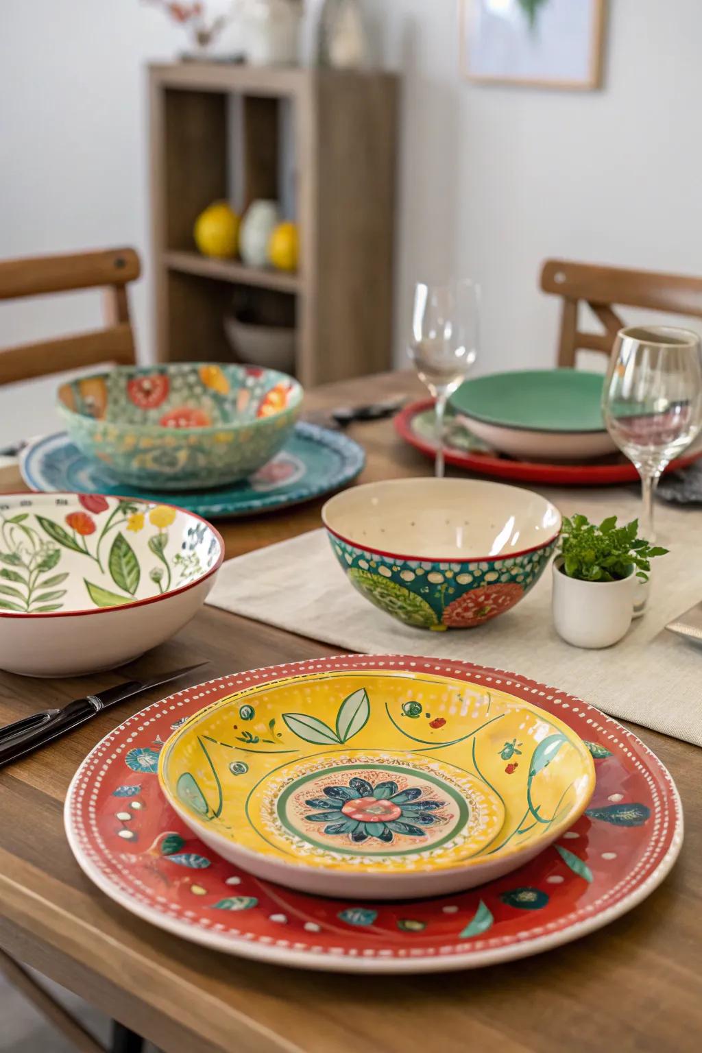 Render dining individualized exhibiting artistic articulation.