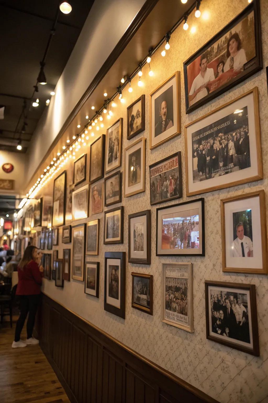 A photo exhibition celebrating shared memories.