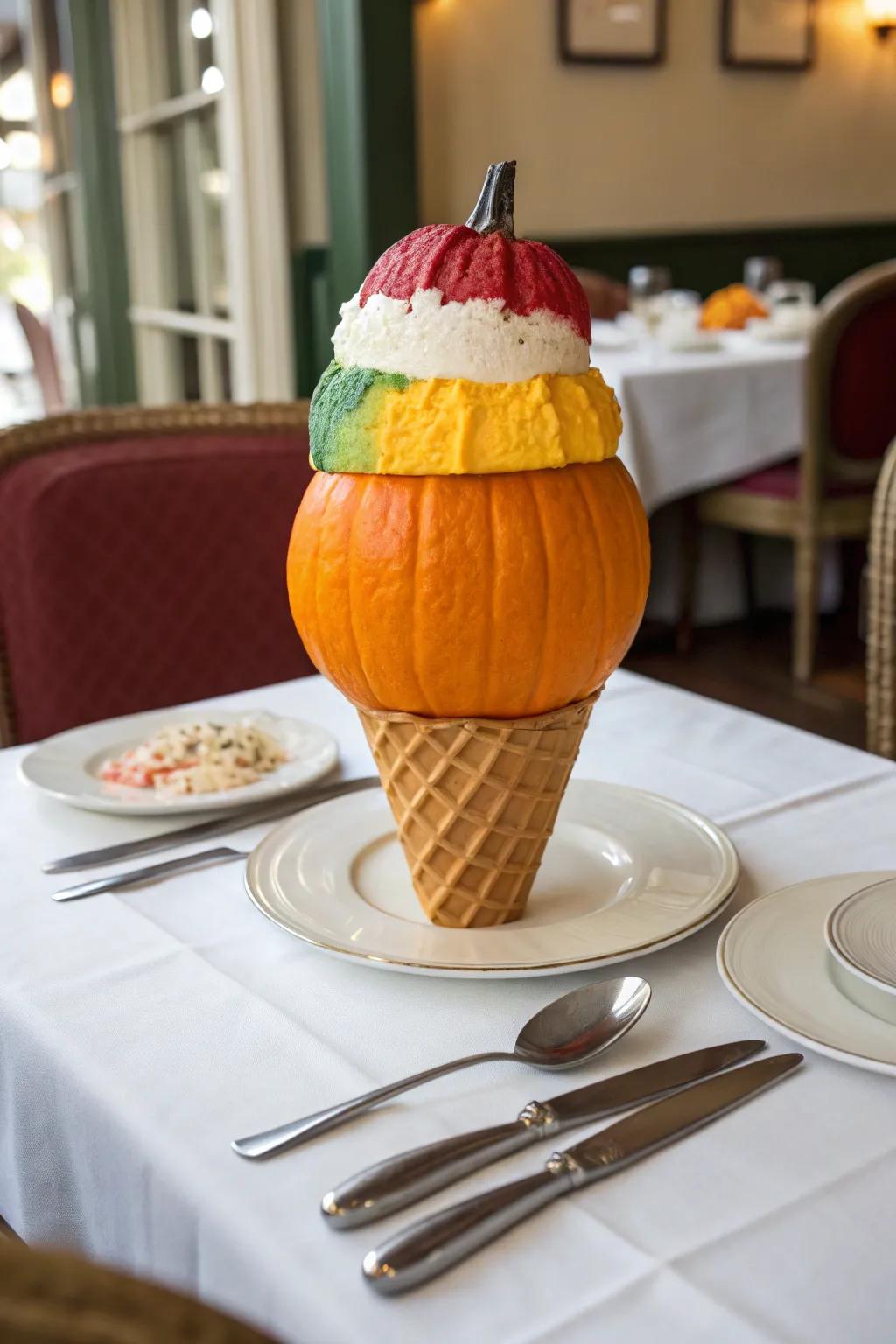 Culinary-themed gourds are a delightful twist for any contest.