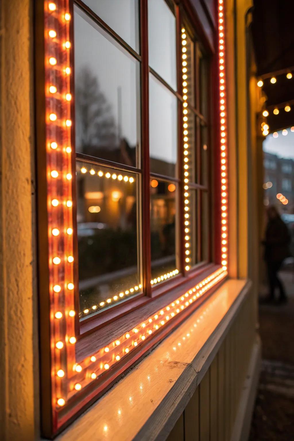 Ensure your windows command attention through LED frame lighting, transforming them into a captivating aspect of your home's exterior.