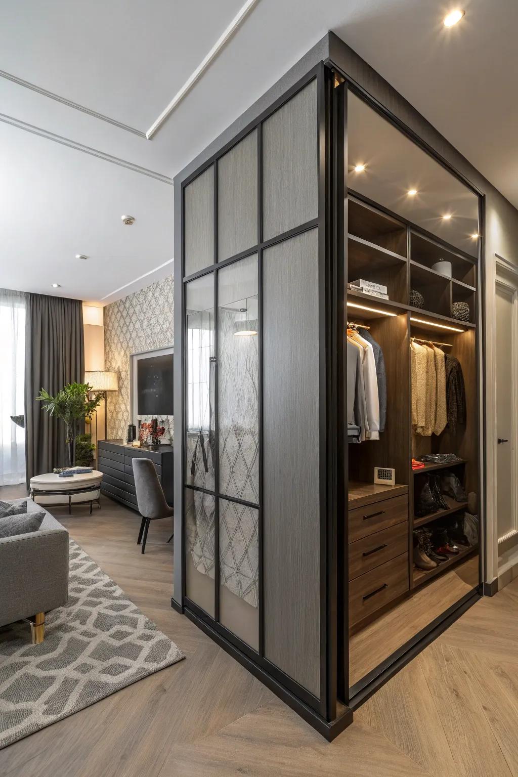 Room dividers are both flexible and stylish.
