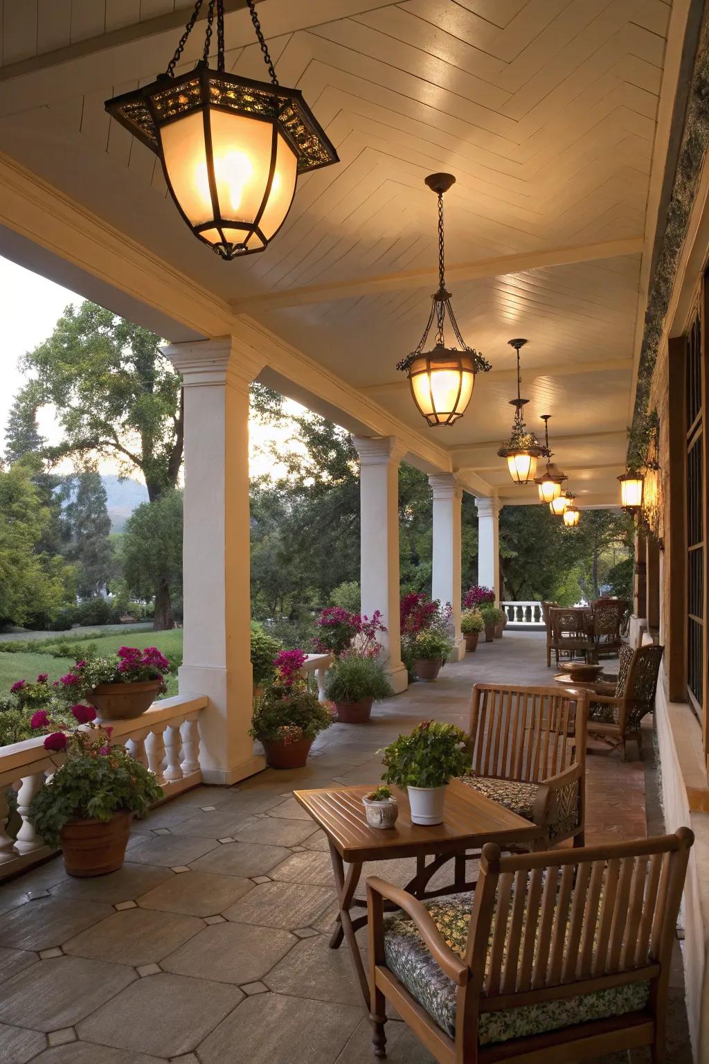 Traditional lights deliver timeless elegance to your outdoor spaces.