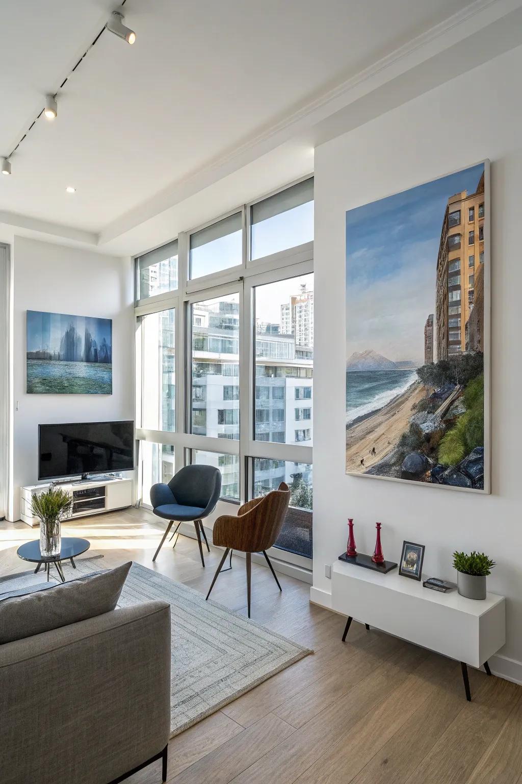 An artistic composition integrating synergistic modalities that cultivate a dynamic ambiance.