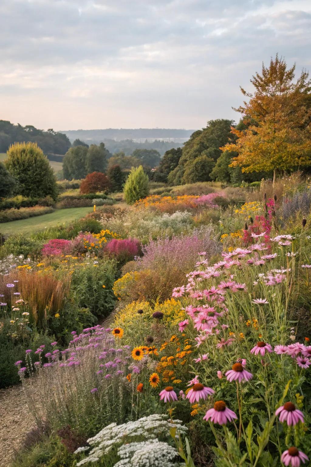 A seasonal exhibition of wildflowers assuring year-round beauty.