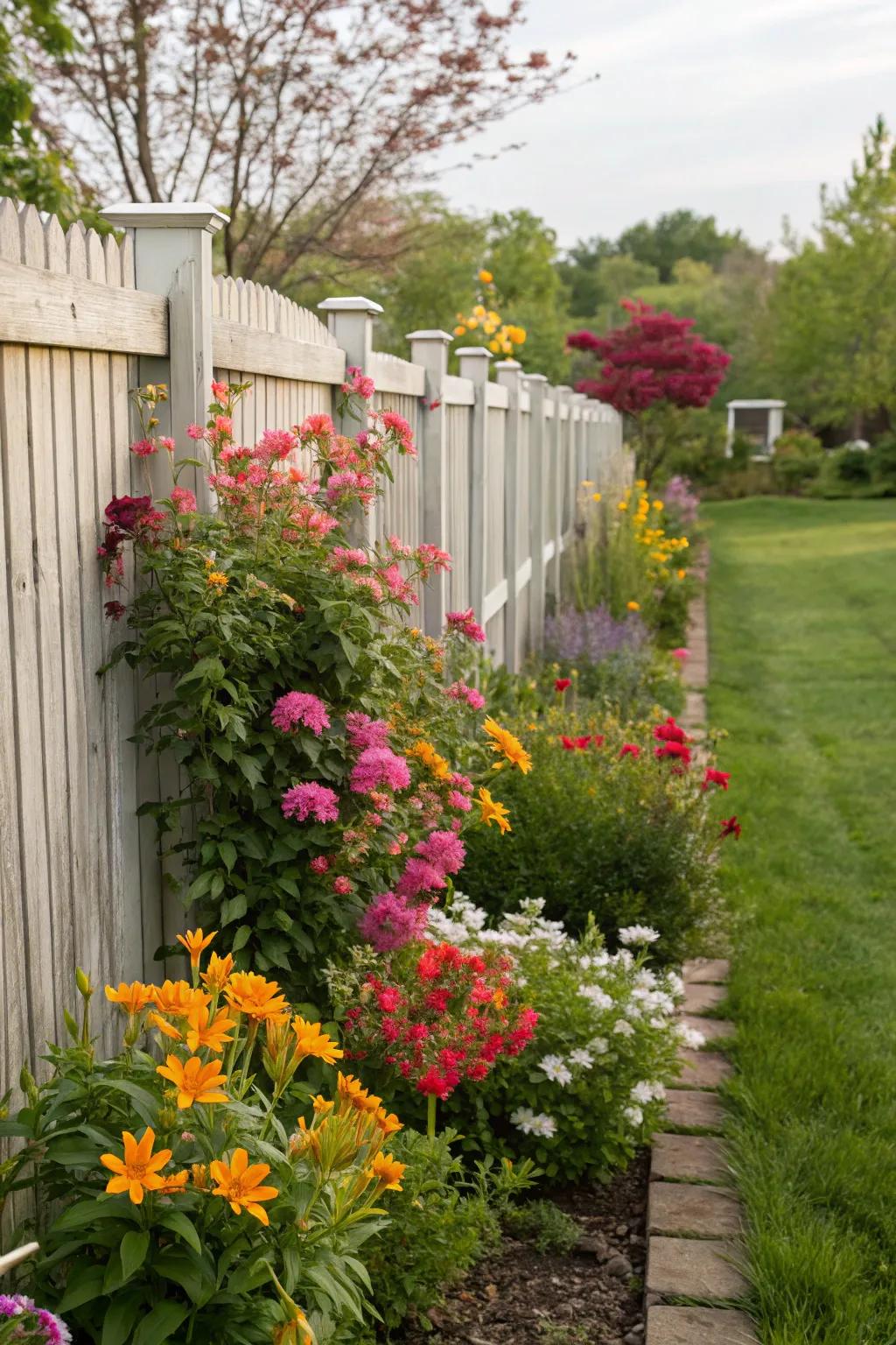 Periodic blooms guarantee year-round vibrancy.