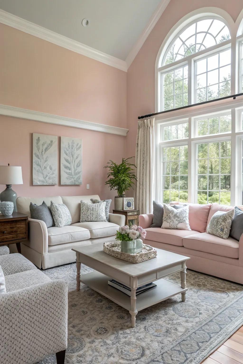 Design themes unify and balance room elements.