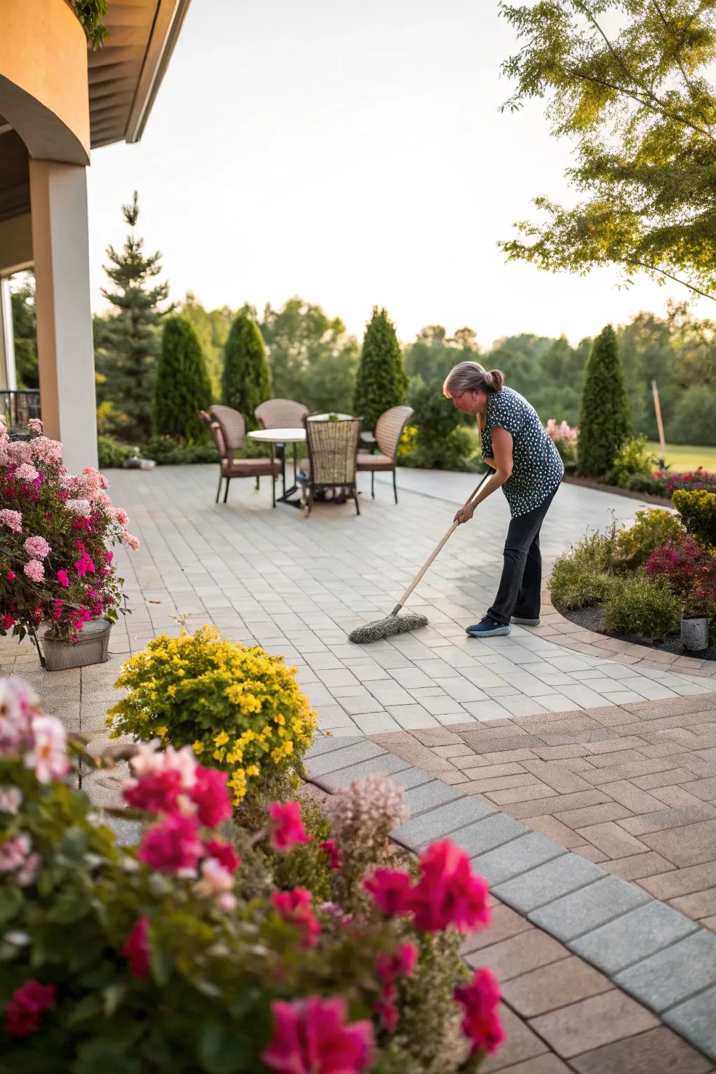 Routine maintenance ensures your patio remains inviting and beautiful.