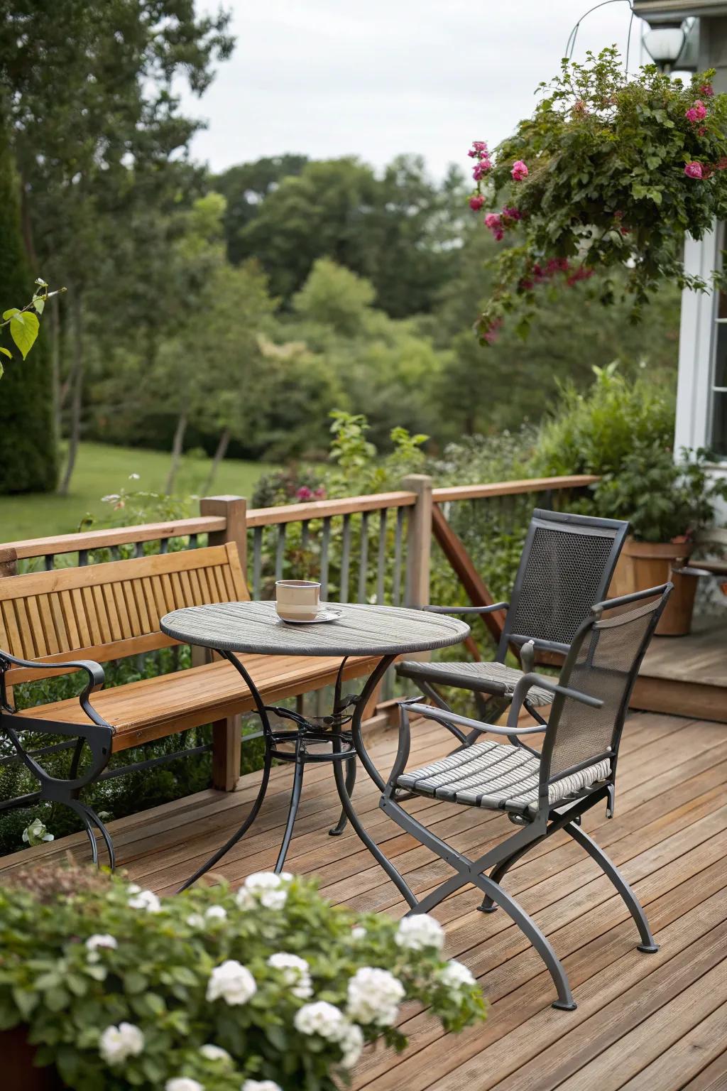 Material medleys craft visual interest and modern appeal.