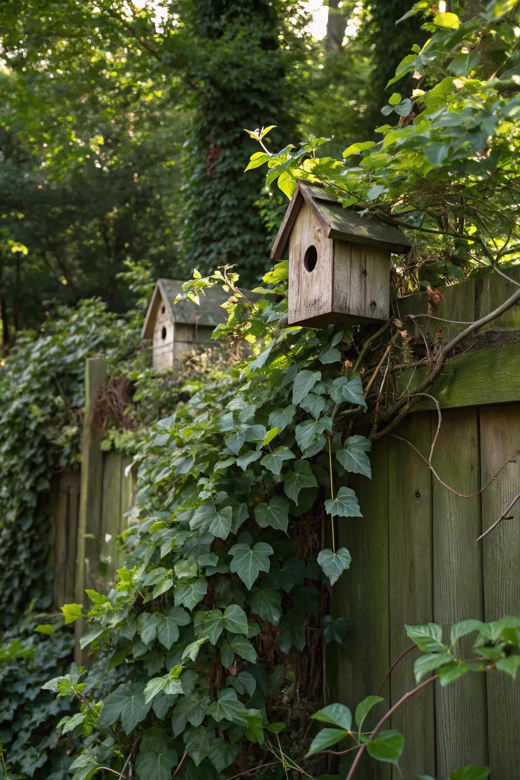 Concealed avian home alcoves astonish guests with their enchanting presence.