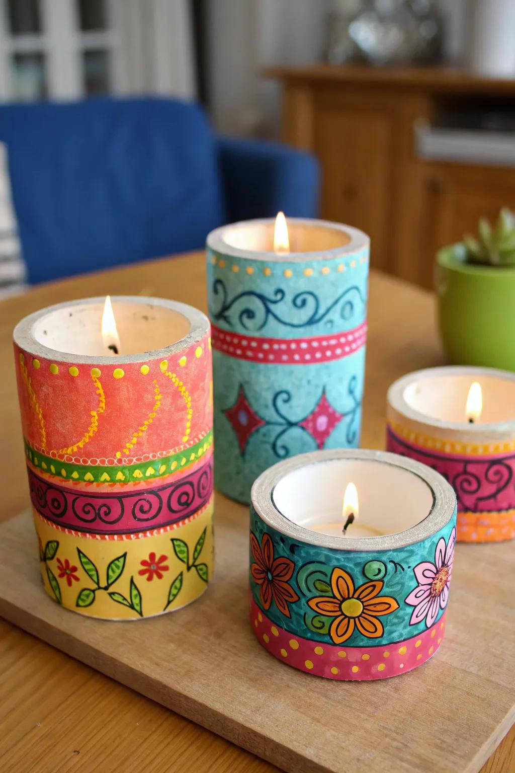 Do-it-yourself bespoke light stands appending a bespoke nuance.