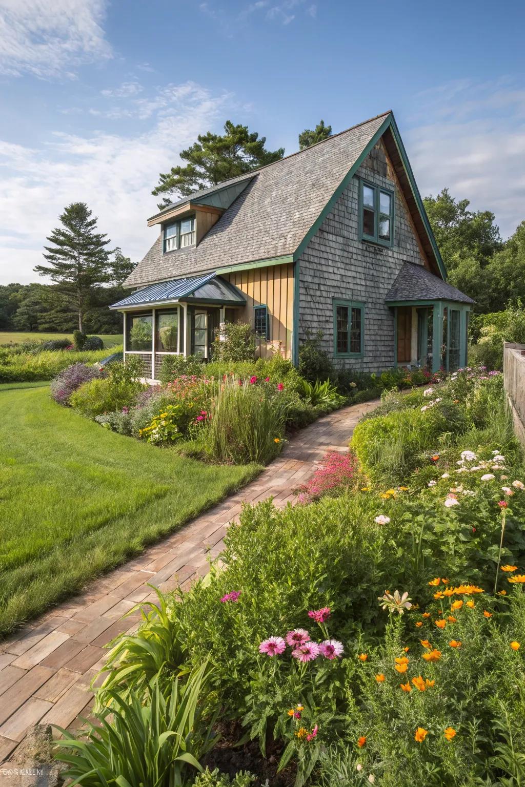 Eco-conscious mediums merge panache and sustainability.