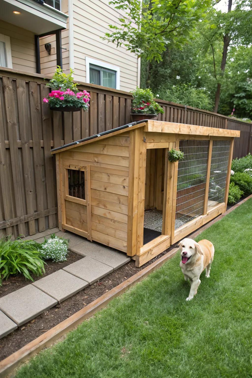 Eco-friendly materials add sustainability to your design.