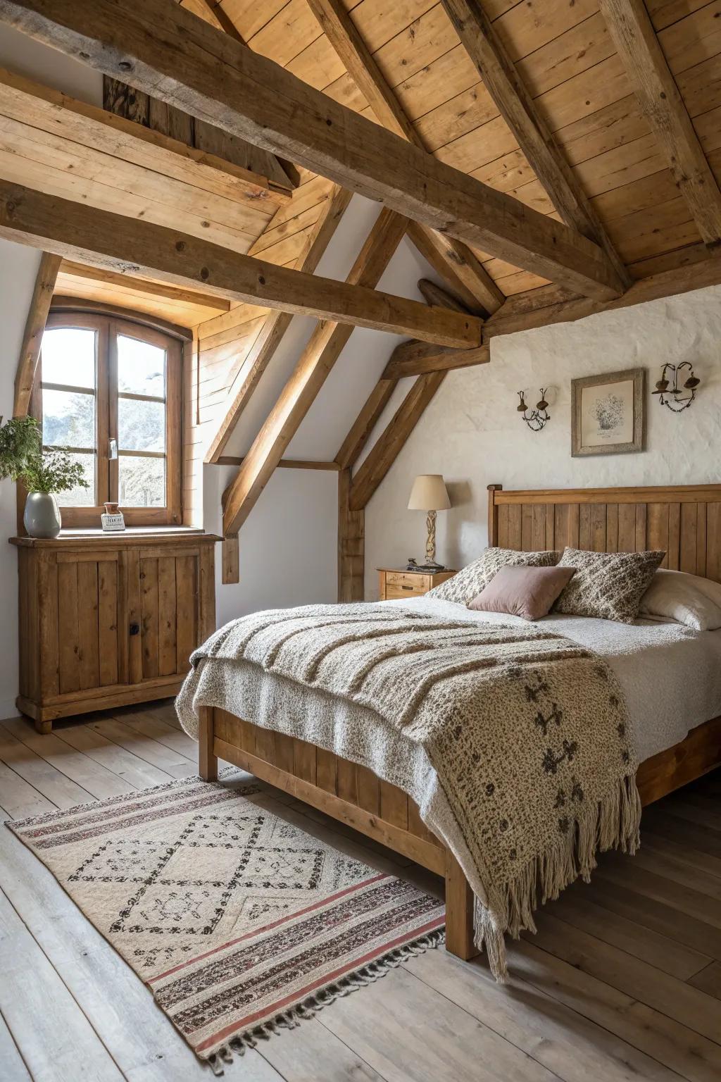 A rustic retreat that feels cozy and inviting.