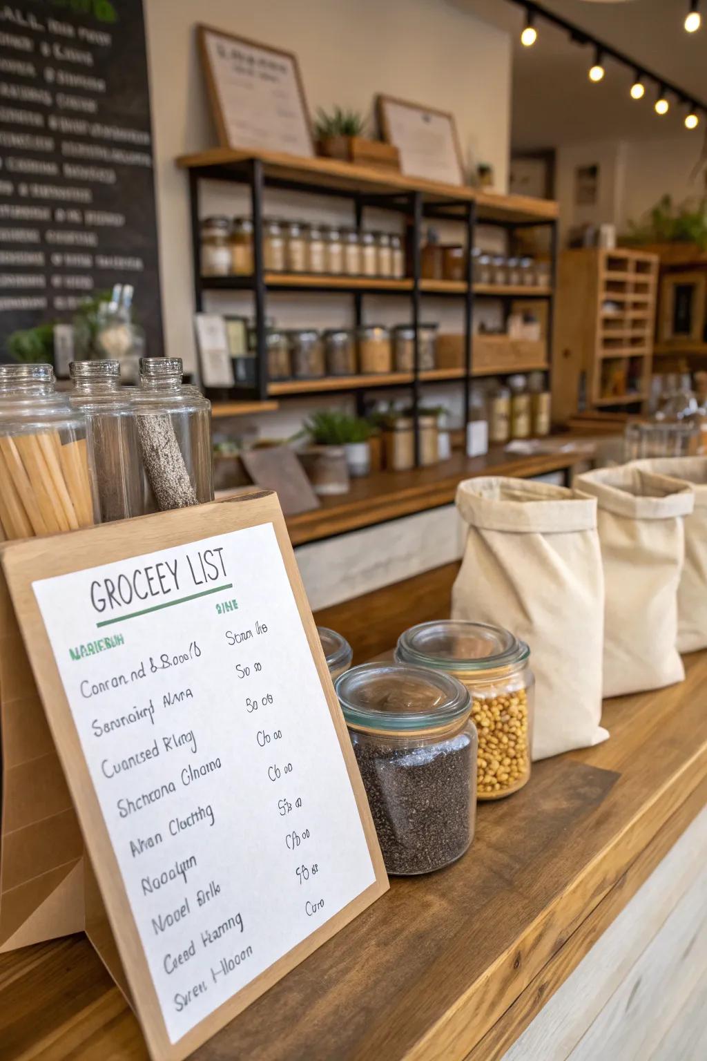 Eco-conscious buying choices contribute to a more sustainable lifestyle.