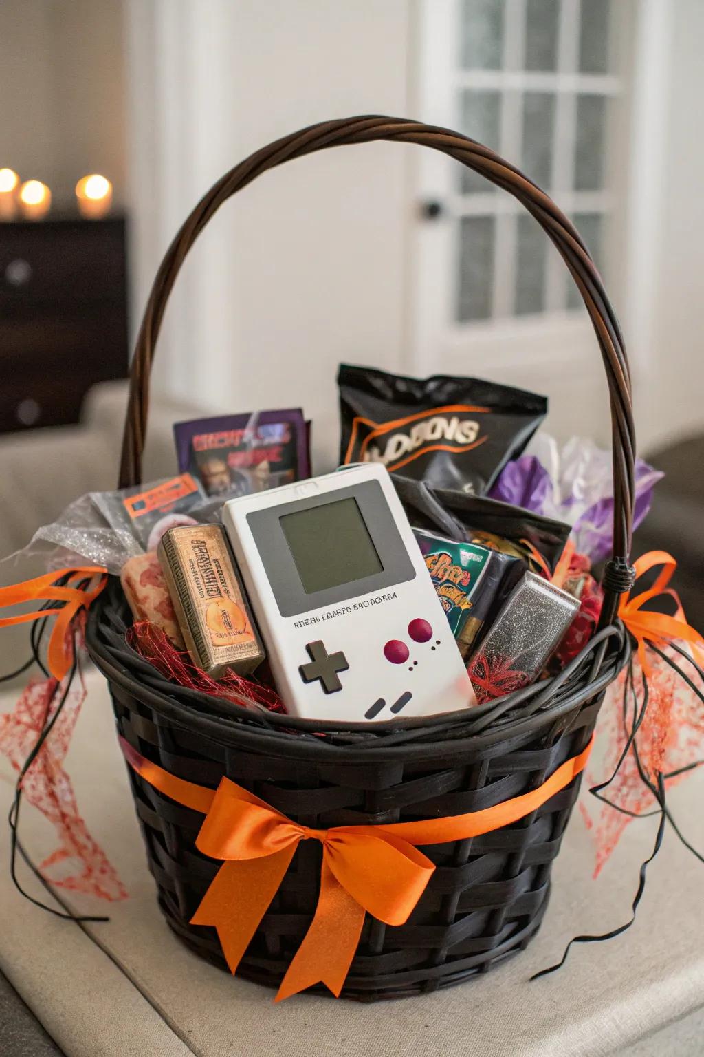 Rediscover retro amusement with a nostalgic Halloween element.
