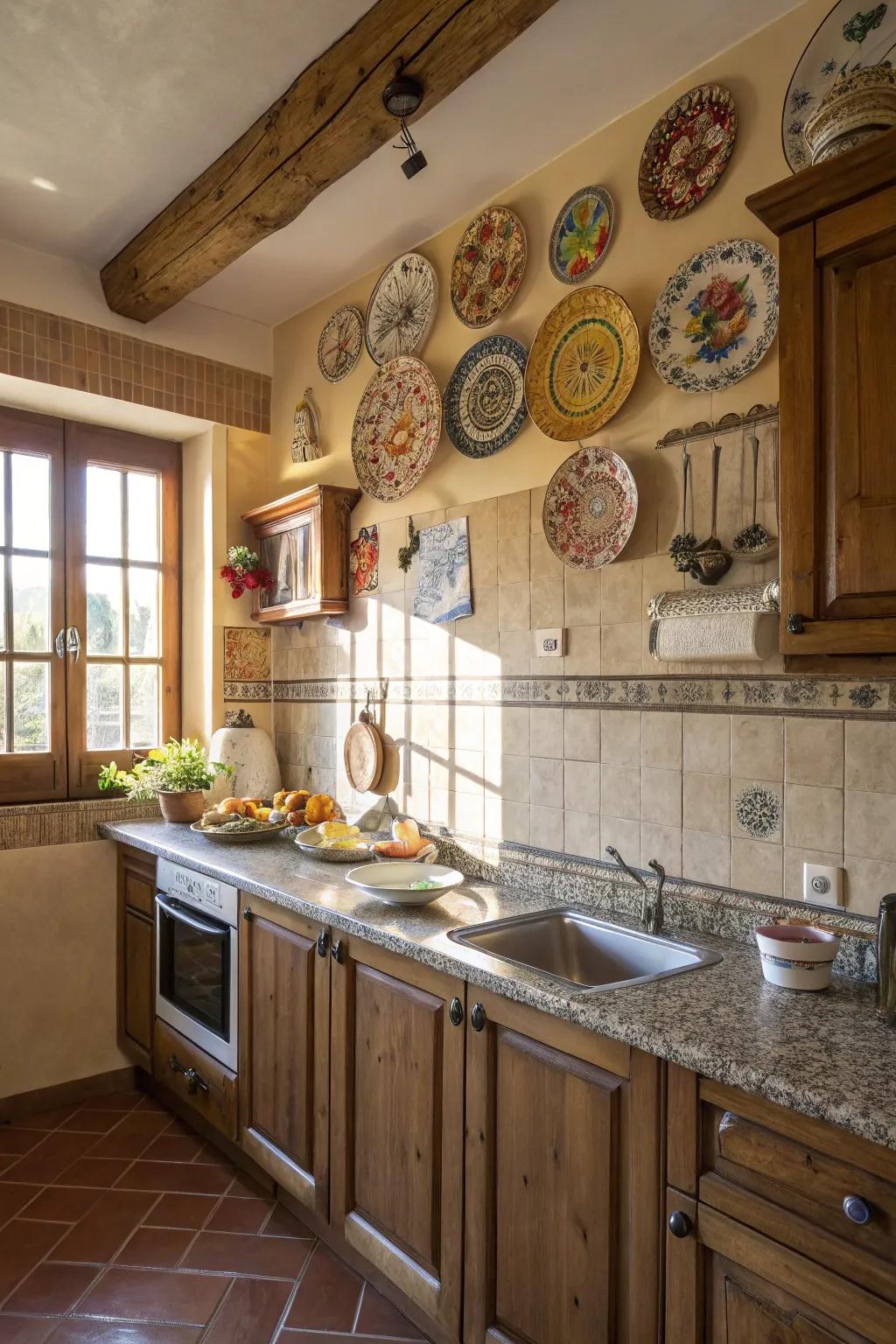 Ornamental plates include standard style and storytelling.