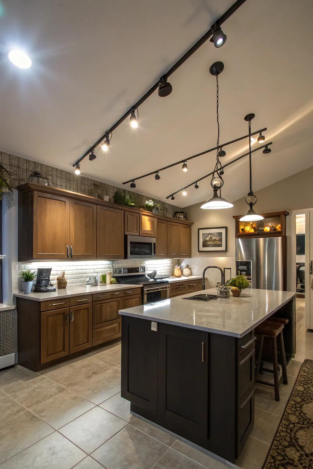 Change your cooking space through inventive illumination.