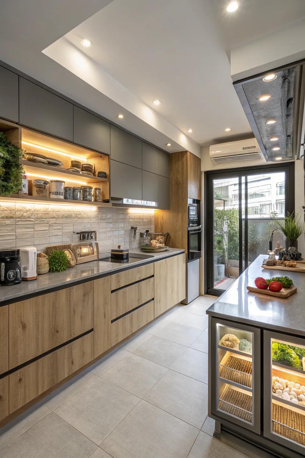 Design modifications bringing smart functionality to your kitchen.