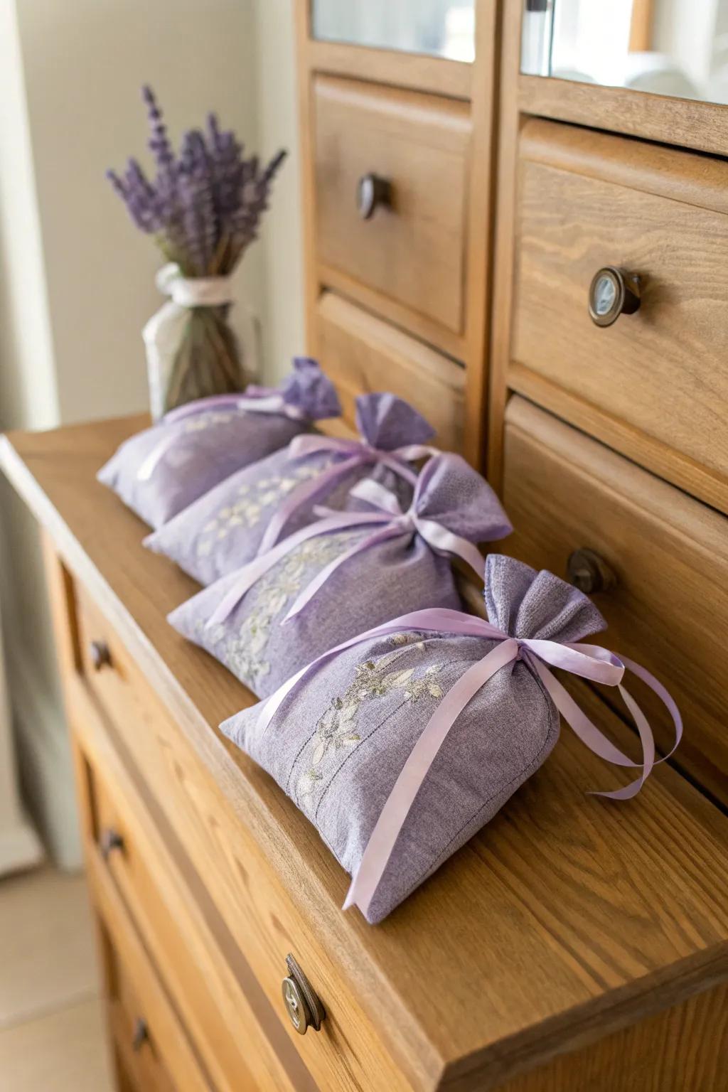 Aromatic lavender pouches perfected for your dwelling.