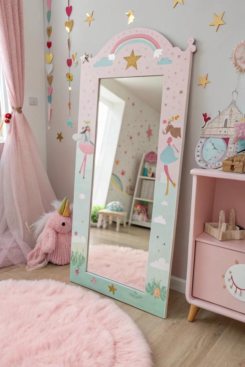 Whimsical subjects fashion a magical, storybook atmosphere.