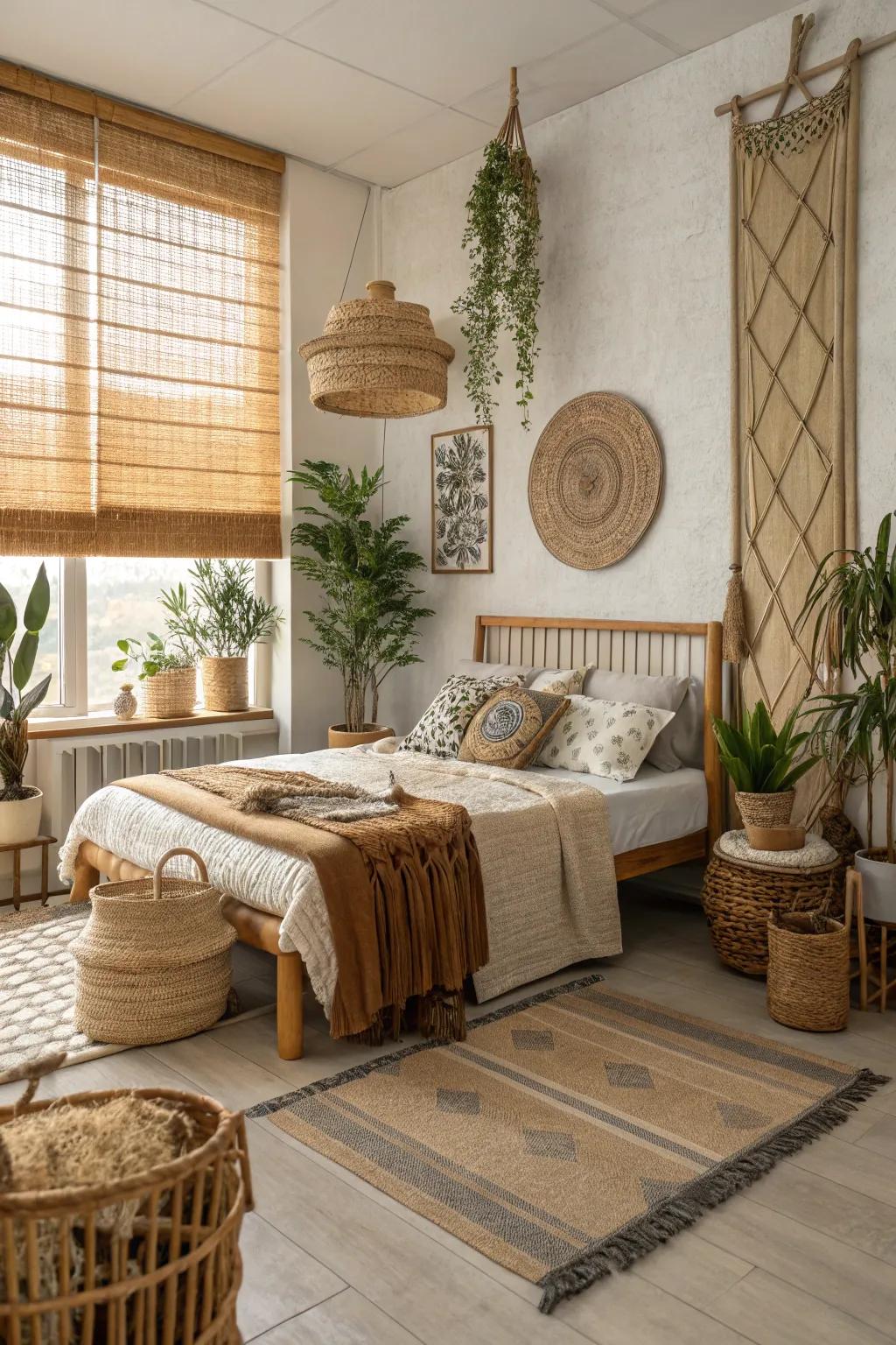 Cane blinds for an indigenous and eco-conscious touch