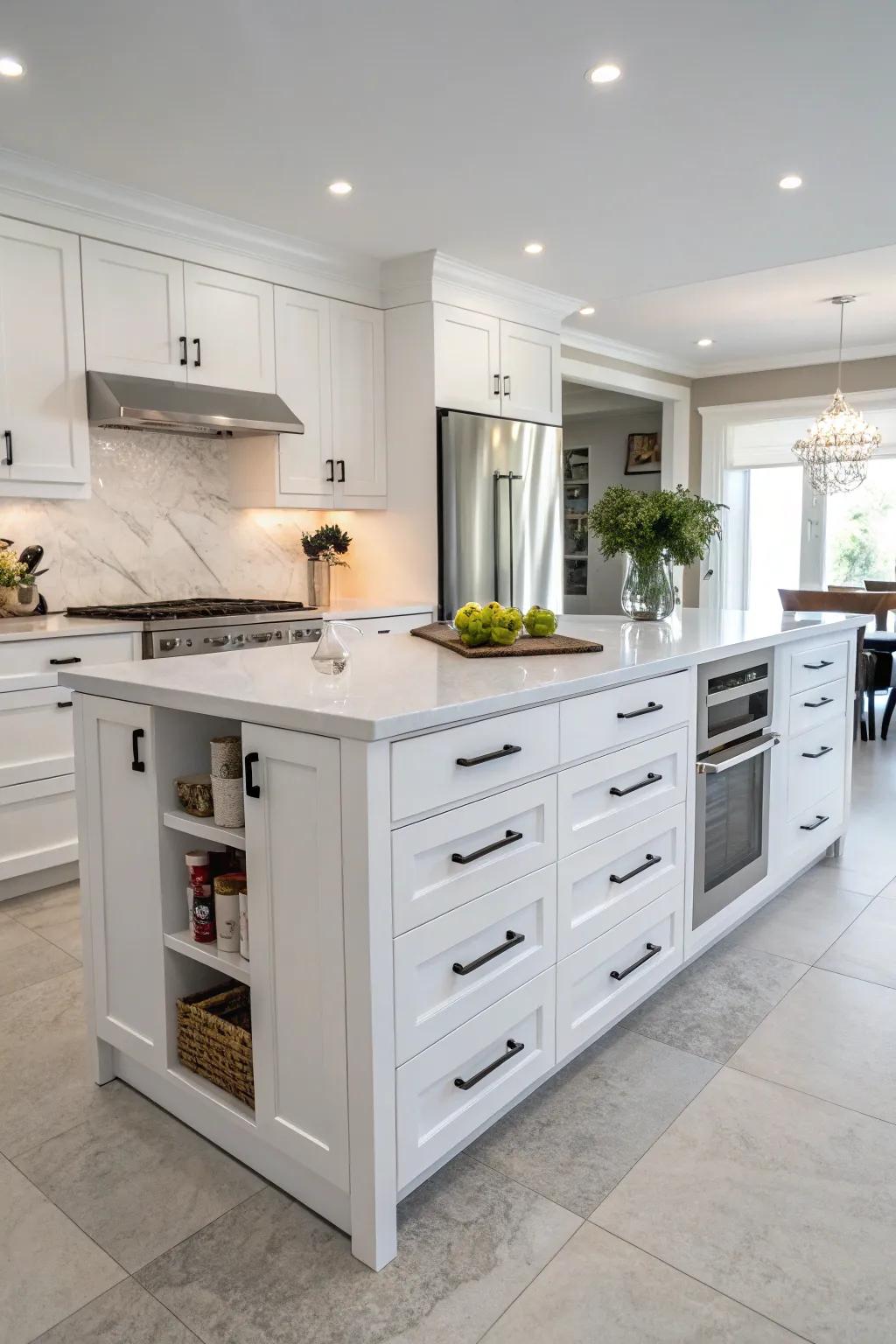 Multi-functional furniture enhances both form and function.