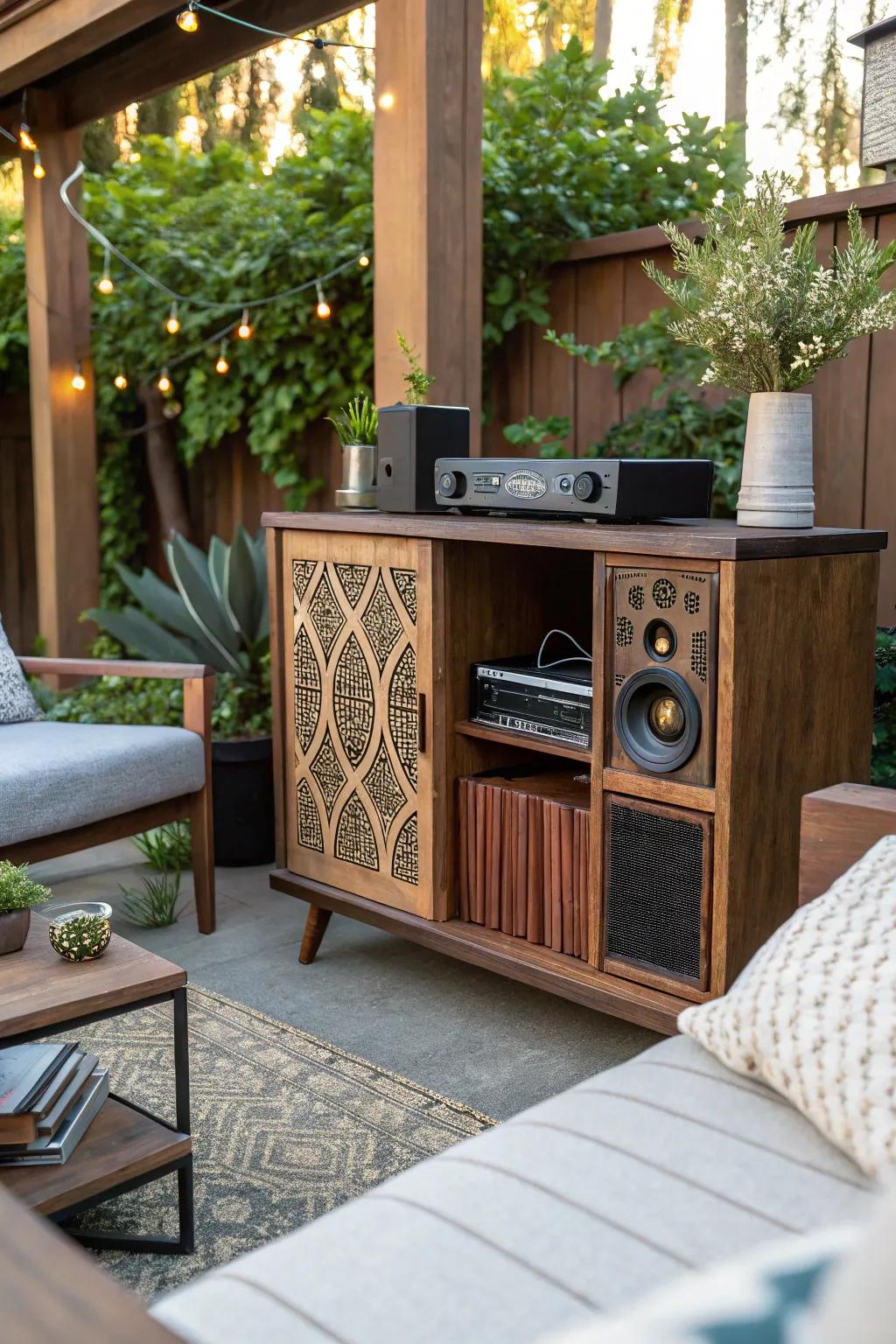 Individualized artisan designs extend tailor-made resolutions for bespoke outdoor audio arrays.