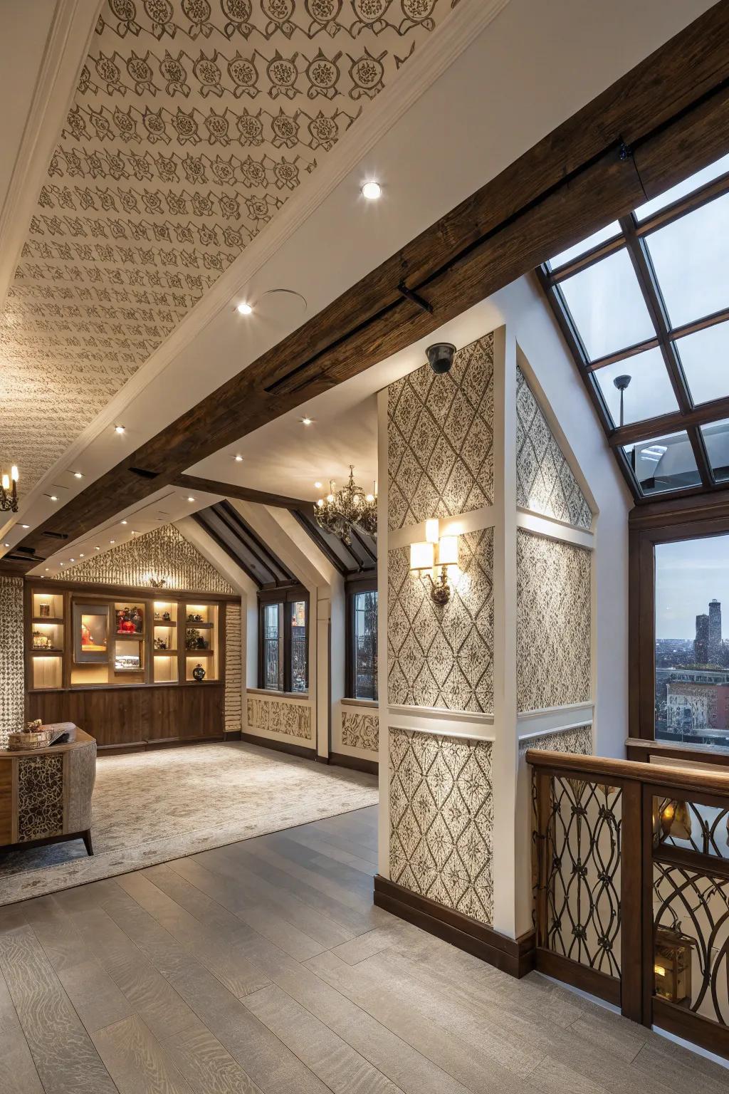 Architectural details add personality and depth.