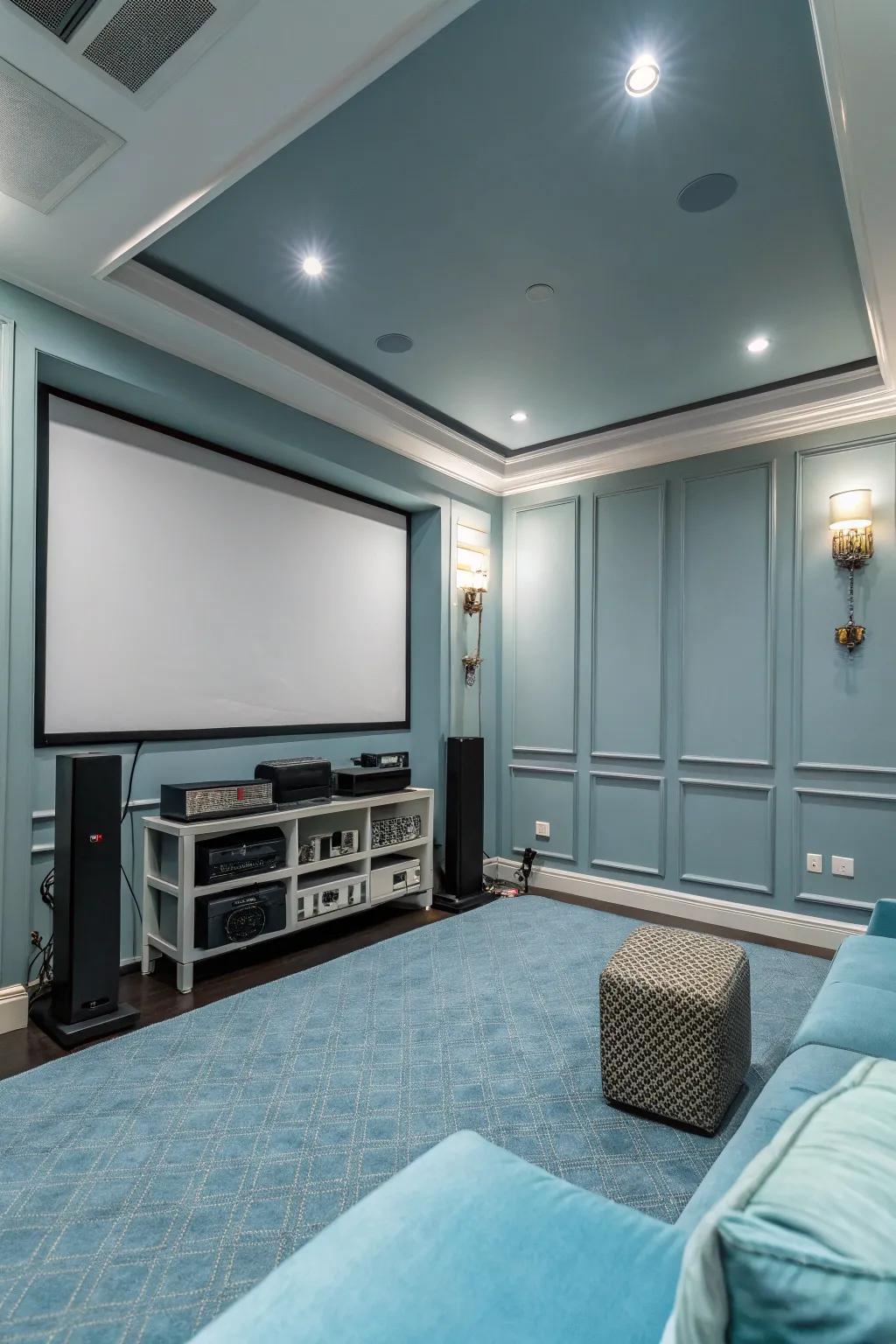 Harmonious hues create a calming atmosphere.